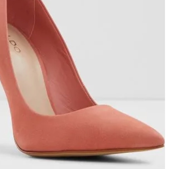 Aldo Women's Kennedy Heels coral 👠 - Picture 6 of 8